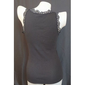 Cherokee Black Tank Top