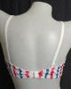 Red and Blue Print Bra Red and Blue Print Bra