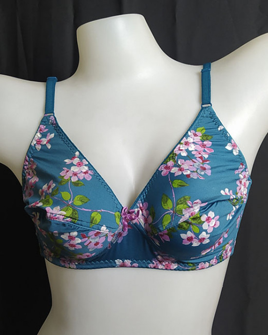 Emerald Green Print Bra Emerald Green Print Bra