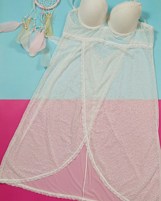 White Color One Part Nighty White Color One Part Nighty