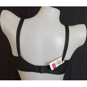 Guddi Black Thin Strap Bra