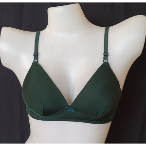 H&M Dark Green Light Padded Bra