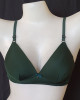 H&M Dark Green Light Padded Bra H&M Dark Green Light Padded Bra