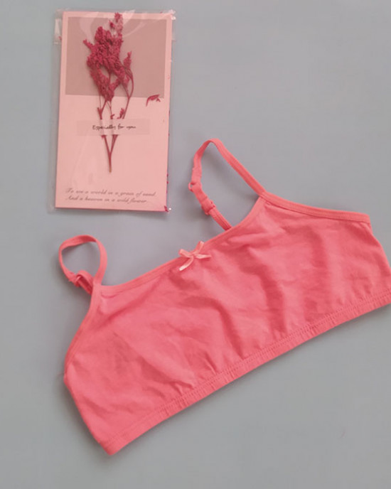 Peach Pink Teenage Bra Peach Pink Teenage Bra