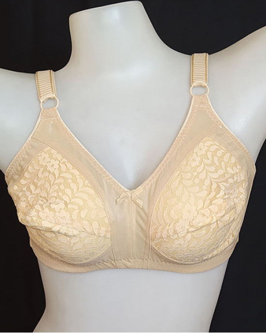 Everyday Cream Color Full Net Minimizer Bra Everyday Cream Color Full Net Minimizer Bra