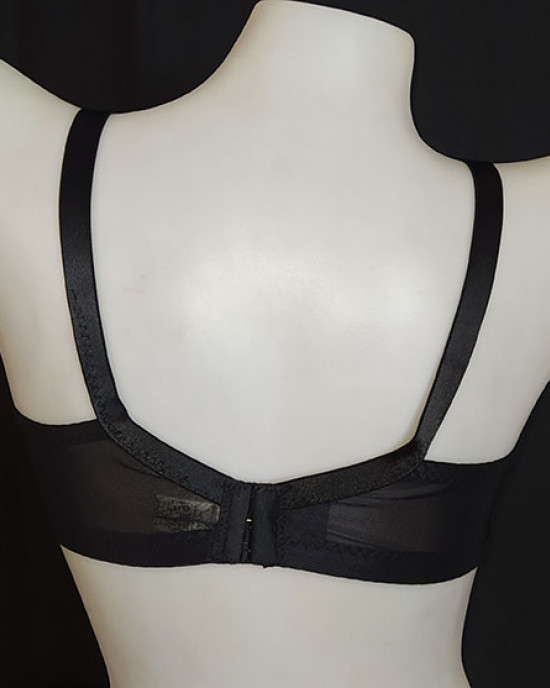 Everyday Black Full Net Minimizer Bra Everyday Black Full Net Minimizer Bra