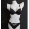 Blue Motion Black Print Lingerie