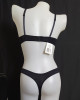 Blue Motion Diamond Crafted Black Lingerie