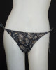 Black Kolka Printed Bikini Panty Black Kolka Printed Bikini Panty