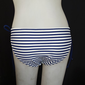 Blue Stripe Bikini Panty