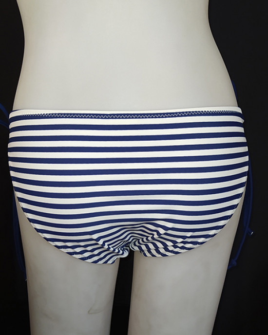 Blue Stripe Bikini Panty