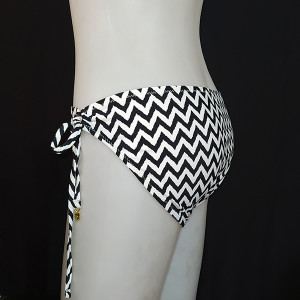 Black & White Zigzag Bikini Panty