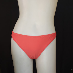 Orange Red Mid Waist Panty