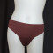Lefties Seamless Chocolate Color Thong Panty